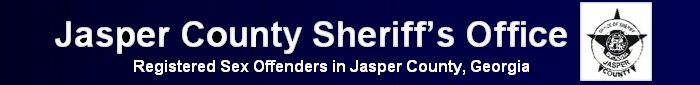 Jasper County Sheriff's Office - Registered Sex Offenders In Jasper ...